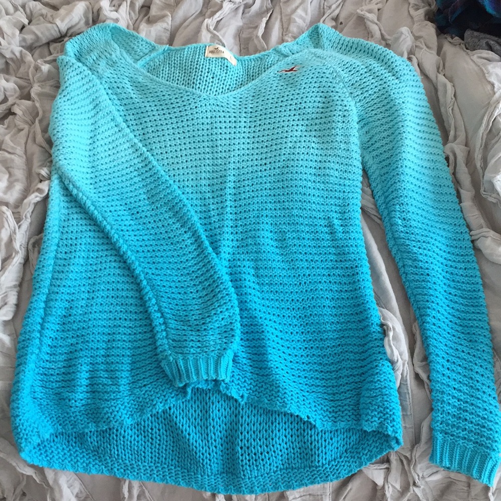 Ombré blue sweater